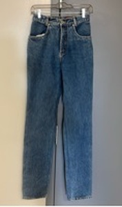 lot 816 image: Womens Lawman Western Side Button Jeans Size 7