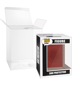 lot 823 image: Approximately 100 Pack Clear Protectors Case Compatible with Funko - 4in Pop Figures