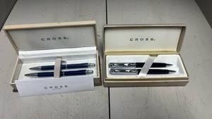lot 831 image: Bundle of Cross Pen and Pencil Set with Original Boxes (Unaware if the Ink Works or Not)