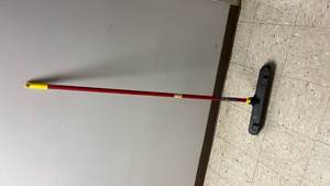 lot 908 image: Quickie Bulldozer Push Broom with Handle