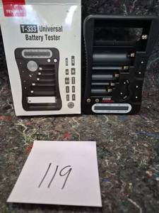 lot 19 image: Tenergy T-333 Universal Battery Tester