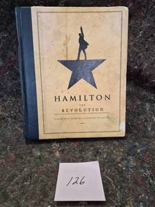 lot 26 image: Hamilton The Revolution - First Edition Complete Libretto