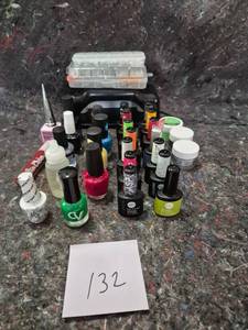 lot 32 image: Professional Nail Polish Collection - ASP, Gelish & Mixed Brands
