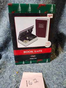 lot 62 image: Dictionary Book Safe with Keys