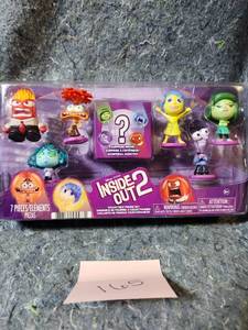lot 65 image: Disney Pixar Inside Out 2 Collectible Figure Set