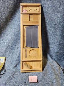 lot 70 image: Bamboo Bath Caddy - Read and Drink Wine While Bubble Bathing