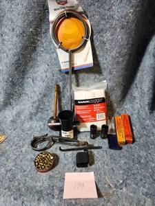 lot 79 image: Reloading Equipment Collection with Birchwood Casey Clay Holder