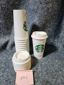 lot 91 image: Starbucks Reusable Hot Cups Set