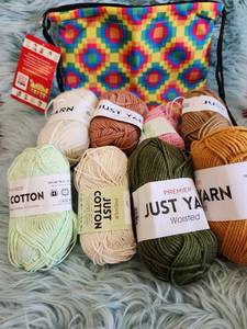 lot 226 image: Premier Cotton Yarn Bundle with Project Bag