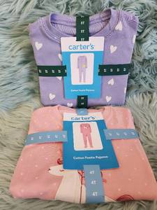 lot 239 image: Carters Cotton Footie Pajama Set - 4T5T