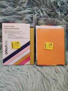 lot 248 image: Cricut Joy Insert Cards Sensei Sampler Set