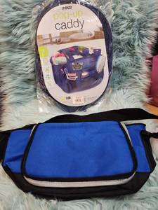 lot 251 image: DAZZ Pop-up Bathroom Caddy and Torpedo5 Insulated Lunch Bag Bundle
