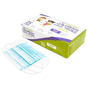 lot 254 image: 2 Boxes Heypex Global Children s Face Mask  25 ct.