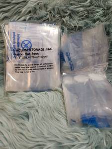 lot 262 image: Jumbo Vacuum Storage Bags - Set of 2  1 Open One