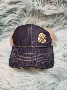 lot 266 image: Denim and Mesh Panera Trucker Hat