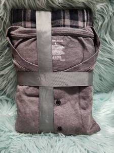 lot 268 image: Royal Class Mens 2-Piece Sleepwear Set - Gray Flannel