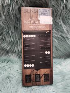 lot 269 image: Roll-Up Backgammon Travel Game Set - SEE PHOTO ( )
