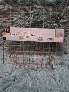 lot 292 image: Jot Rose Gold Wire Desk Organizer Set