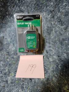 lot 399 image: Commercial Electric Outlet Tester OT-112