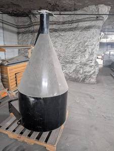 lot 1014 image: Industrial Conical Tank with Exhaust