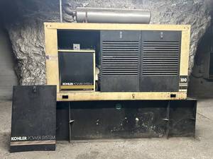 Kohler 100kW Diesel Generator- Includes a 100k Transfer Switch