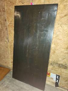 lot 12555 image: 5ft Wooden Table Top