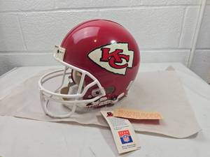 Kansas City Chiefs Signed Full-Size Football Helmet