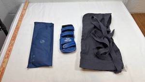 lot 53 image: Korean Air Travel Amenity Kit with Sleep Mask and Slippers