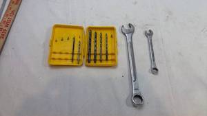 lot 84 image: Husky Combination Wrench Set and Drill Bit Kit