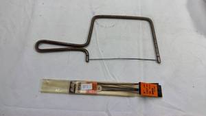 lot 161 image: Lufkin Coping Saw and Blades Set
