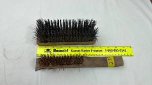 lot 164 image: Wooden Boot Scraper Brush