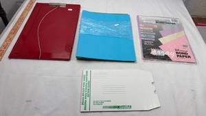 lot 170 image: Office Supply Bundle - Folders, Mailers and Bond Paper