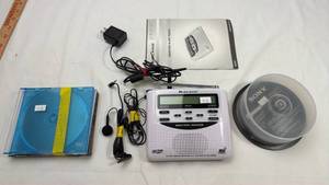 lot 185 image: Midland WR120 Weather Alert Radio with Manual and Hardware & assorted items
