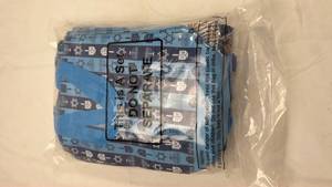 lot 186 image: Hanukkah Pattern Disposable Bags