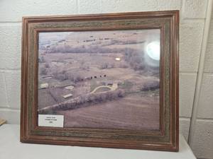 lot 211 image: Framed Rural Aerial Photography