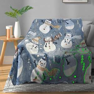 lot 19 image: TEHALK Christmas Blanket for Boys Girls Glow in the Dark Blankets for Boys Toddler Blankets for Boys Cute Soft Throw Blankets for Kids Personalized Baby Blankets for Boys Unique Dinosaur Gifts 40x60 - Retail $8