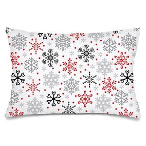lot 52 image: Christmas Throw Pillow Cover Queen Size Set of 2,Xmas Snowflake Lumbar Pillow Case,Decorative Standard Pillows Cases with Zipper Cushion Covers for Couch,Bed,Sofa,20x30 - Retail $6,073