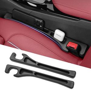 lot 251 image: CGYISOL Car Seat Gap Filler 2-Pack, Universal Elastic Soft Foam Seat Gap Plug �� Fills Gap Between Seat & Console, Drop-Proof Guard for Phones, Keys & Cards, Fits Cars, SUVs, Trucks & Sedans - Retail $10