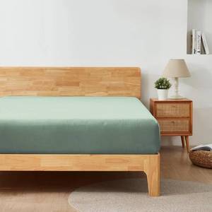 lot 54746 image: Queen Size Fitted Sheet Only - 12 to 16 Deep Pockets - Ultra Soft & Breathable Bed Sheet - Hotel Quality Mattress Sheets (80 X 60, Sage Green) - Retail $14