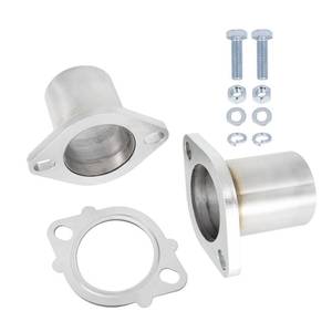 lot 54750 image: YRAG-PART 2.35 Inch Exhaust Flange Connection Kit��2.35 Inch 2 Bolts Quick Fix Exhaust Bolt, Stainless Steel Exhaust Flange Repair Pipe Kit, Universal Exhaust Flange Repair Kit (2.35) - Retail $19