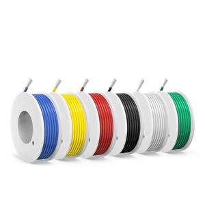 lot 54841 image: 18 awg Wire,18 awg PVC Electrical Wire -SCHDRA UL1007 18 Gauge Tinned Copper Wires(6 Colors 10ft Each Color)(OD 2.0 mm),Stranded Wire-for Electronics, DIY Projects, Automotive Wiring - Retail $13