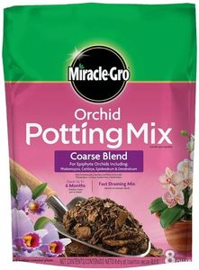 lot 54851 image: Miracle-Gro Orchid Potting Mix Coarse Blend, 8 qt. - Retail $14