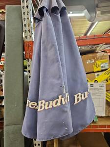 lot 18614 image: Budweiser Camping Table Umbrella