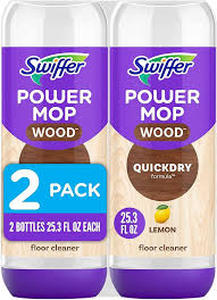 lot 18543 image: Swiffer Power Mop Wood Cleaner