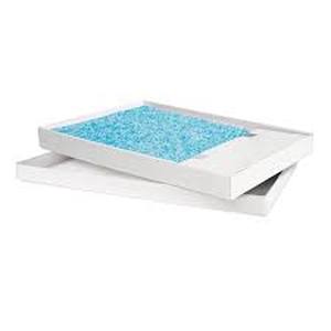 lot 18545 image: ScoopFree Disposable Crystal Litter Trays - 2 Trays