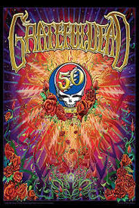 lot 18558 image: Grateful Dead 50th Anniversary Poster