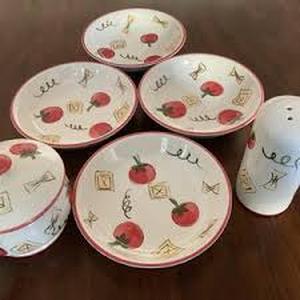 lot 18565 image: Everything Kitchen Pasta Home Decor Bowl