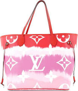 lot 18590 image: Louis Vuitton Escale Neverfull MM tote bag