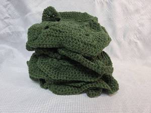 lot 2 image: Handmade Forest Green Hotpads