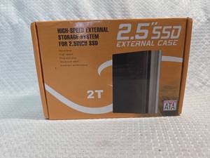 lot 48 image: 2.5 inch SSD 2T Storage external hard drive